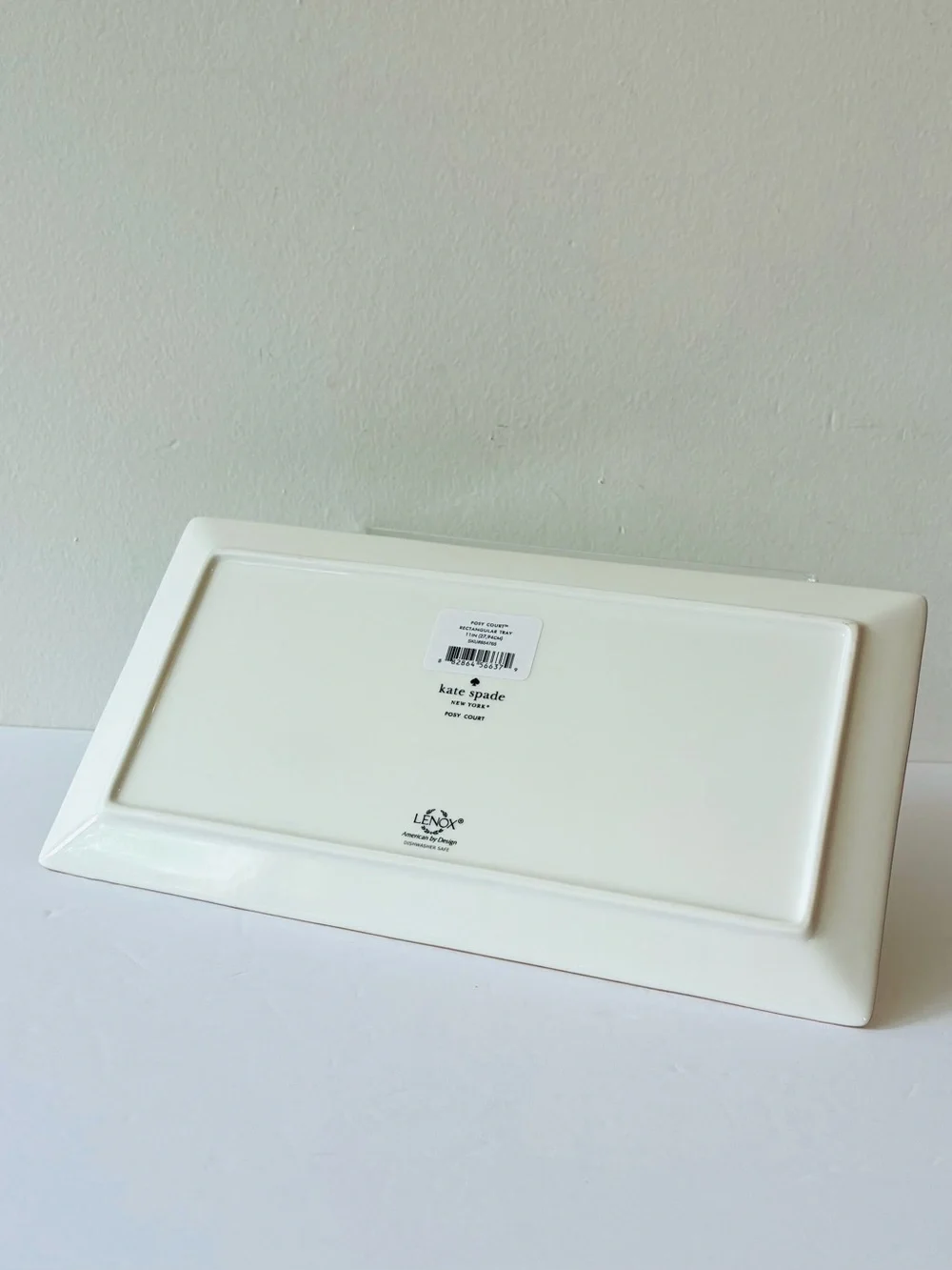 NEW Kate Spade New York Posy Court™️ Rectangular Tray by Lenox